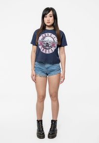 Paradiso Clothing GUNS N' ROSES CLASSIC BAND LOGO - Print T-shirt - navy