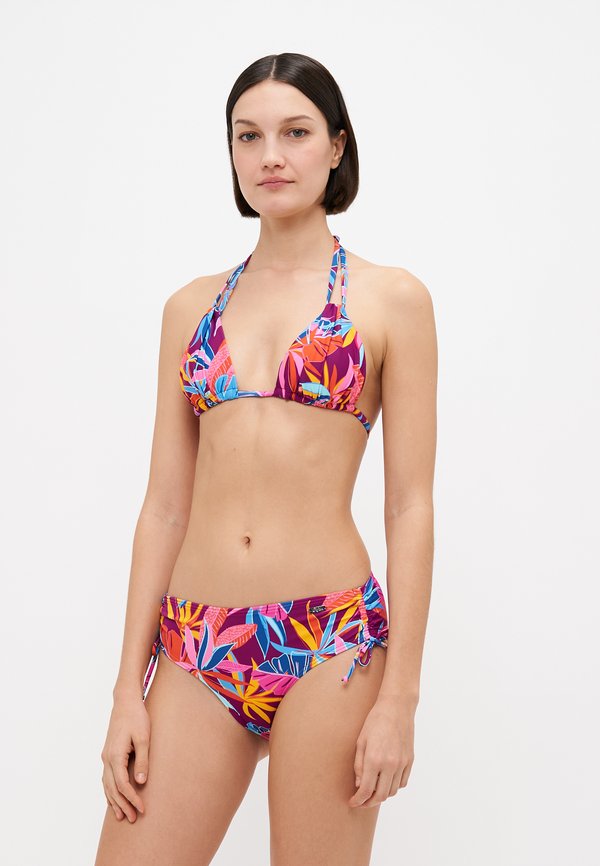 TRIANGLE  - Bikini top - berry3