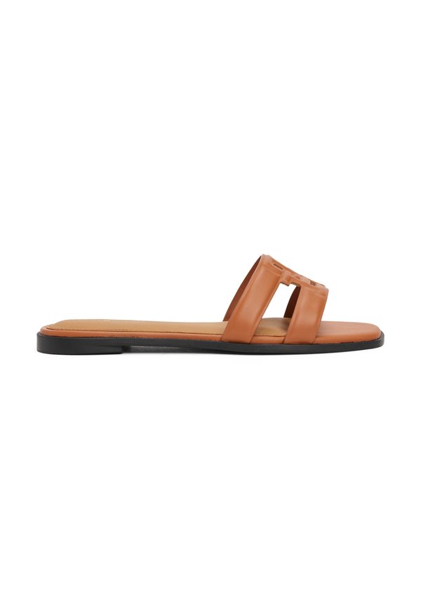 LOGO STRAP MULE - Mules - cinnamon bark3