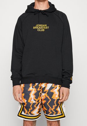 Jersey con capucha - black