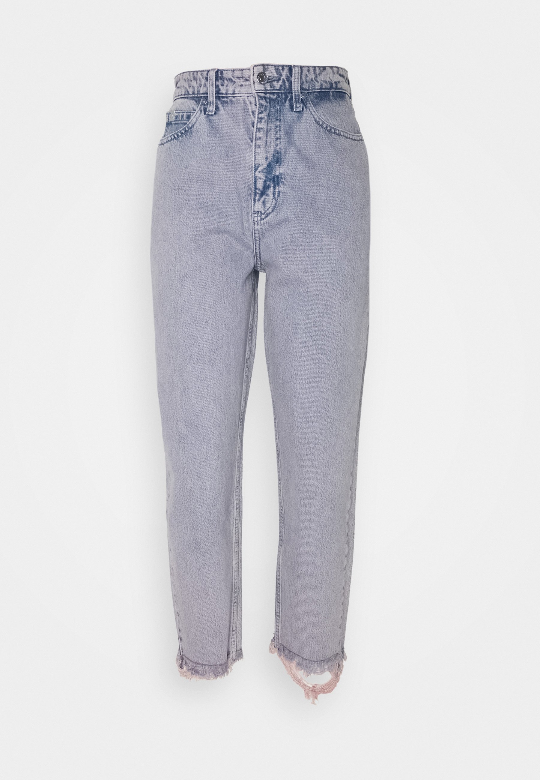 Calvin Klein Crop Mom Pant Relaxed Fit Jeans Victoria Blue Pink Blue Zalando De Calvin Klein Crop Mom Pant Relaxed Fit Jeans Victoria Blue Pink Blue Zalando De
