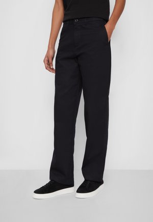 WOMEN'S HIGH WAISTED CHINO PANTS - Chino - beautiful black black