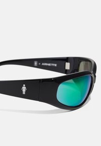 Arnette CATFISH UNISEX - Ochelari de soare - black/green mirror green