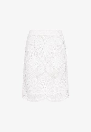 faina, Fustă tip creion - white