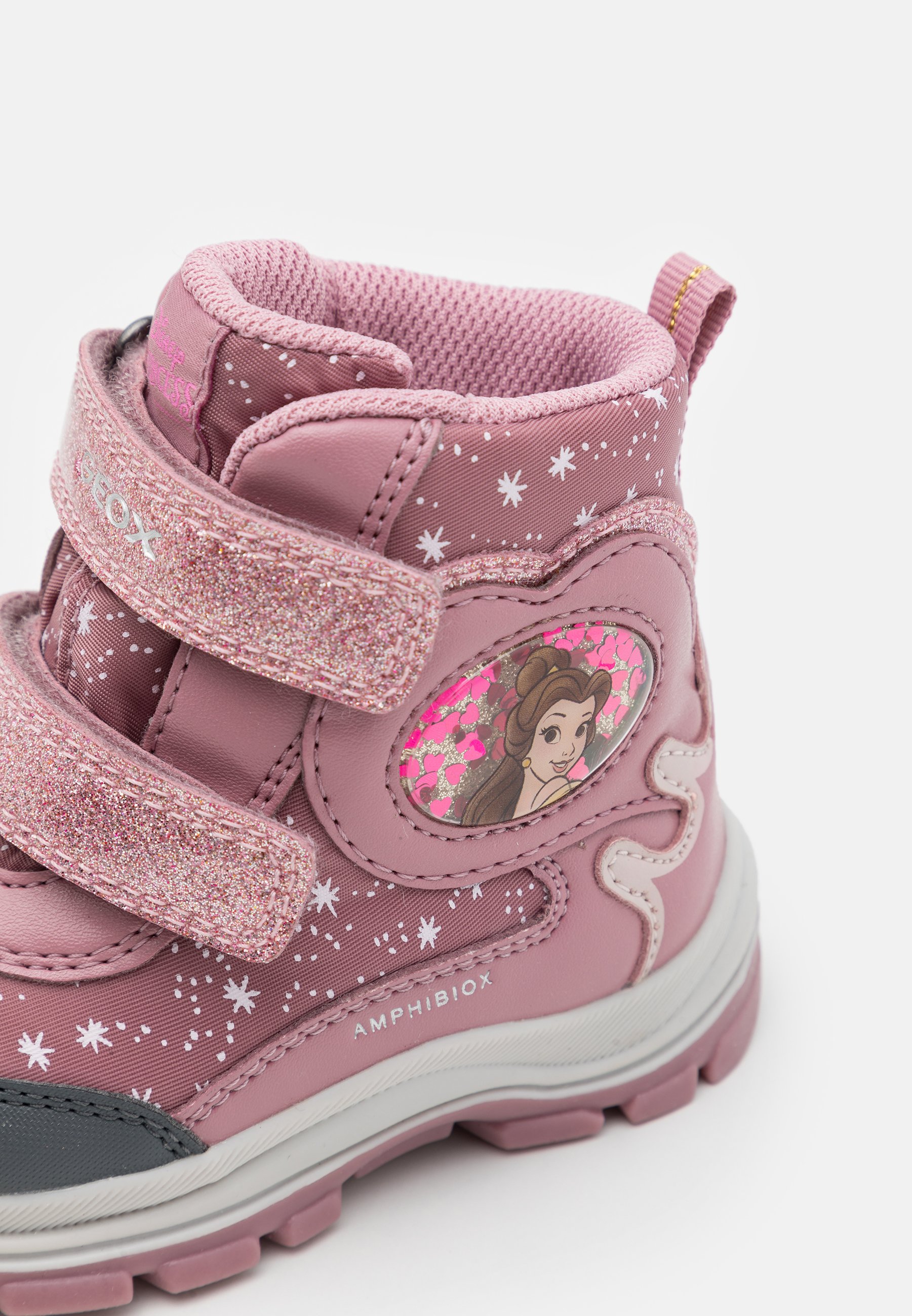 Geox DISNEY PRINCESS BELLE BABY GIRL ABX - Botas para la nieve - dark  pink/rosa - Zalando.es