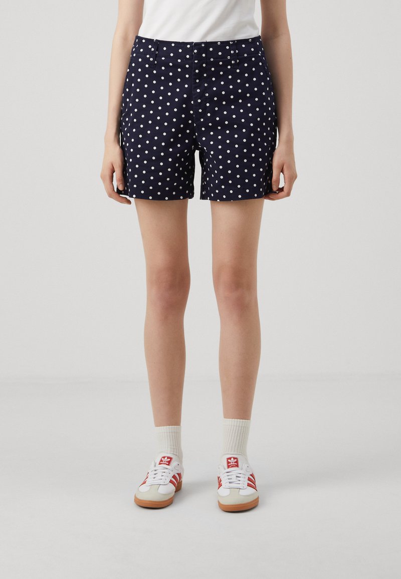 GAP DOWNTOWN  - Short - indigo polka dot