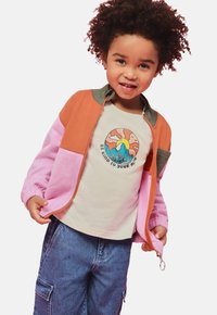 Blue Seven Felpa con zip - rosa