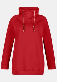 Ulla Popken SCARF-COLLAR - Felpa - salsa