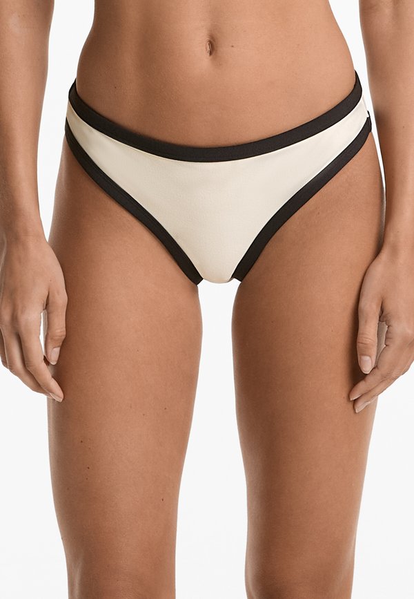 CONTRAST TRIM - Bikini-Hose - stone