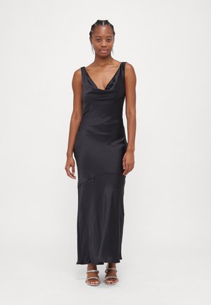 Gina Tricot Petite COWLNECK DRESS - Occasion wear - black