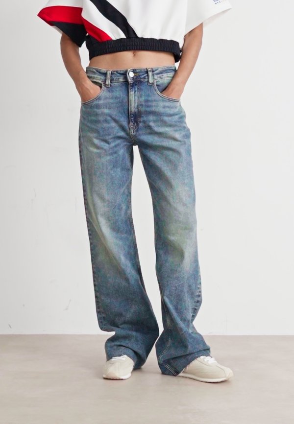 MIA - Straight leg jeans - denim medium4