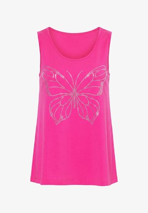 Angel of Style, Top - hibiscus pink