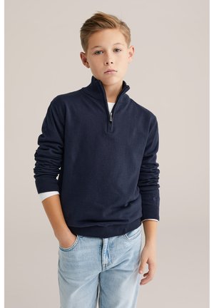 WE Fashion Džemper - dark blue