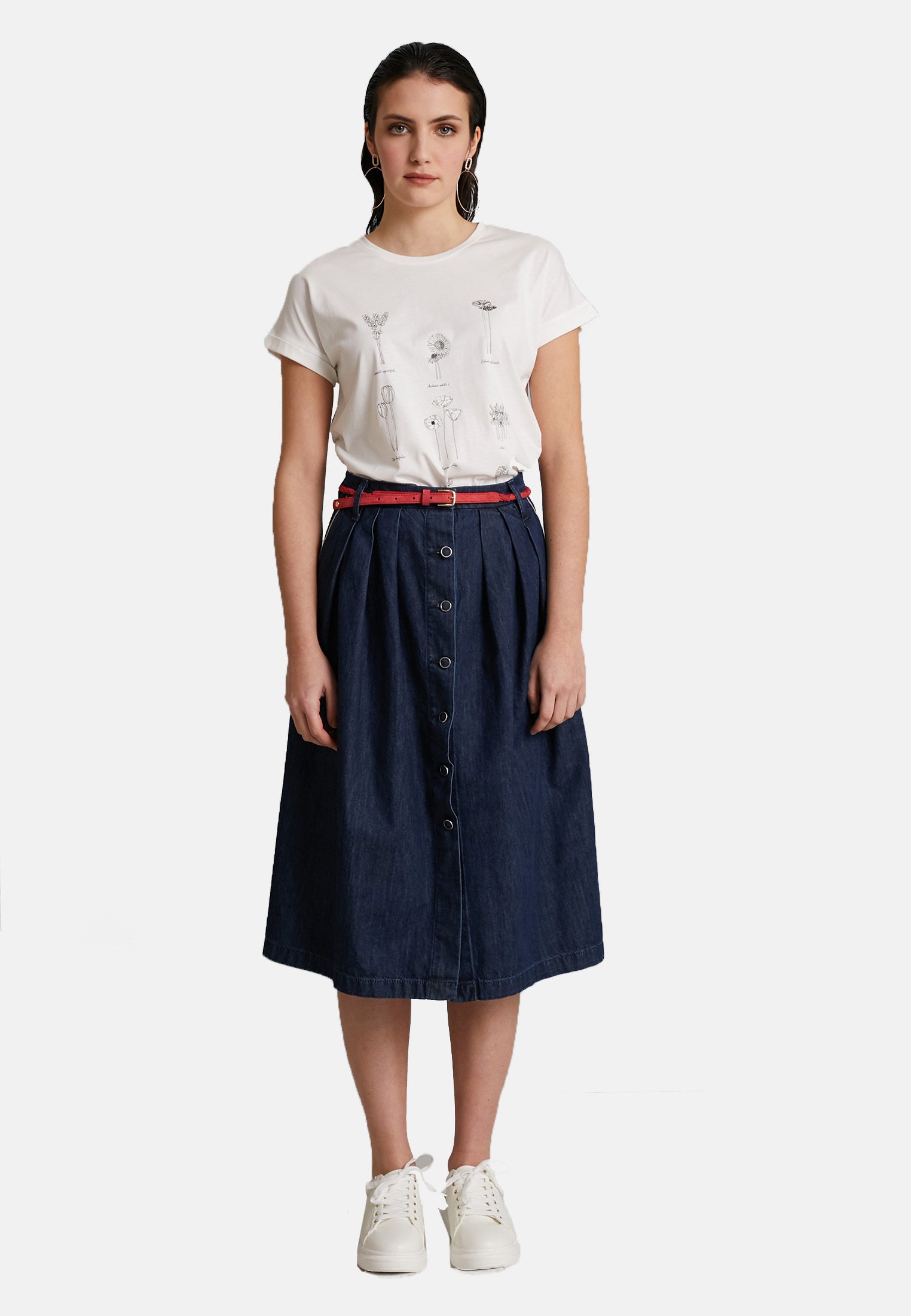 Oltre Gonna a campana - blu - Zalando.it