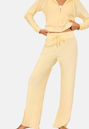 WIDE JOGGER - Pidžaama alumine osa - yellow