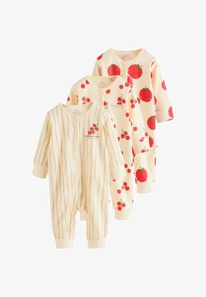 REGULAR FIT 3 PACK - Pižama - red tomato