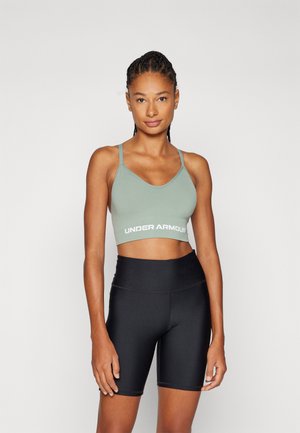 VANISH SEAMLESS - Sport-bh met light support - silica green/white