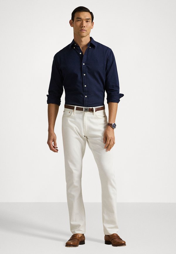 CUSTOM FIT GARMENT DYED DOBBY SHIRT - Shirt3