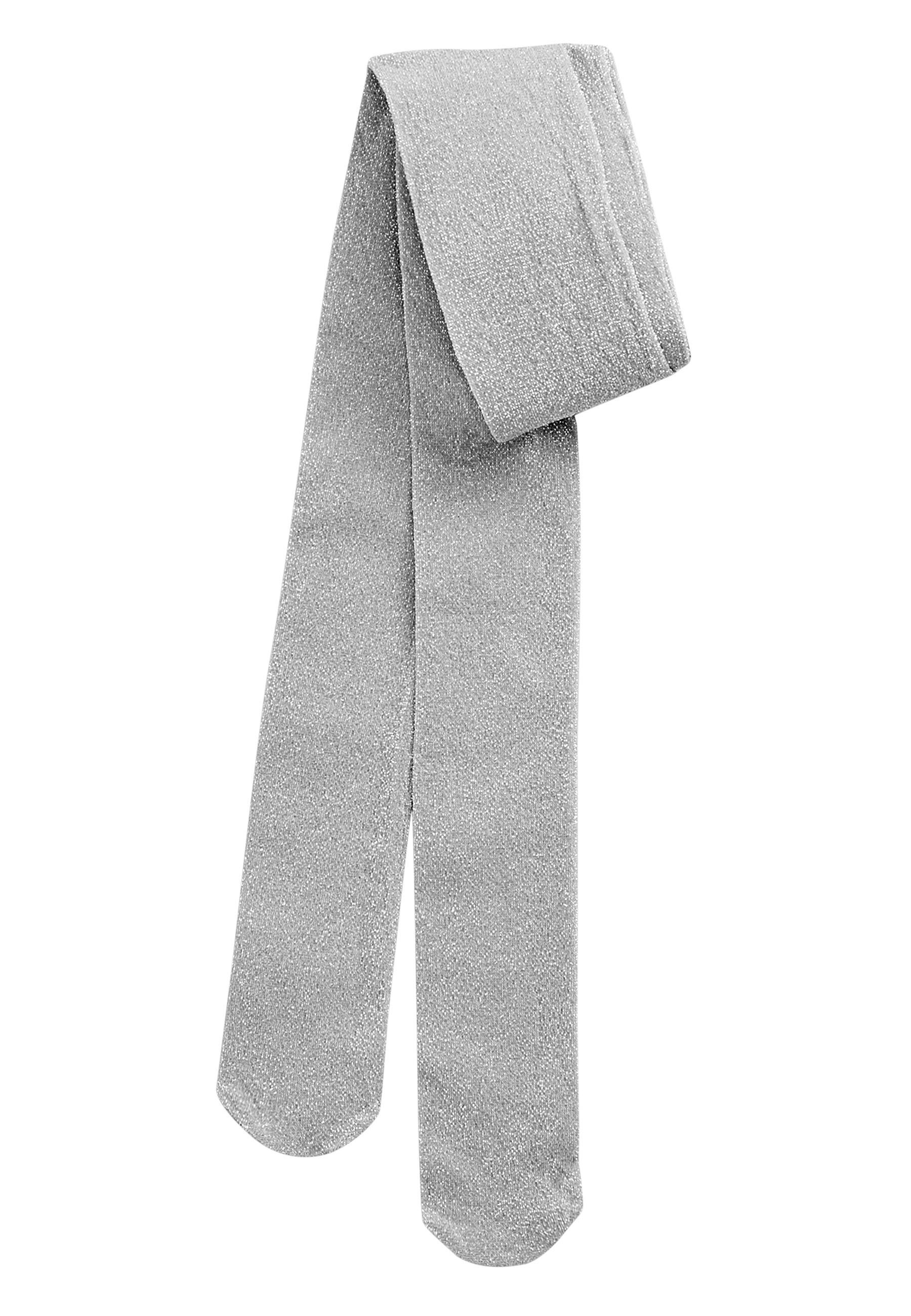 silver lurex tights