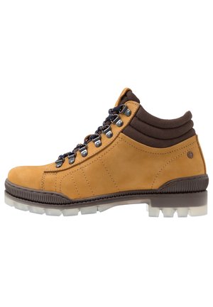 Jack & Jones Bottines à lacets - dark yellow