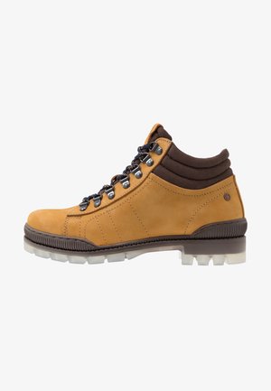 Jack & Jones Bottines à lacets - dark yellow