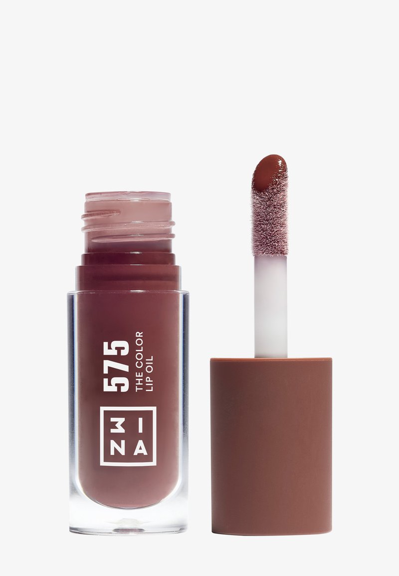 3ina - THE COLOR LIP OIL - Leppeolje - 575 brown, Forstørre
