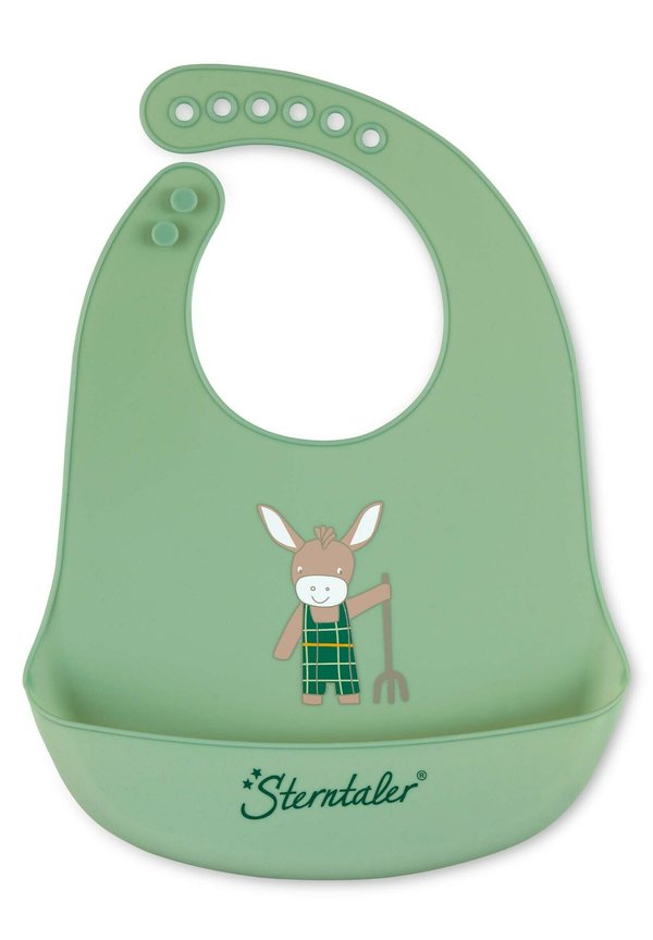 Silikon Lätzchen Emmilius - Lätzchen - hellgrün