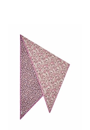 PRINTED TRIANGLE - Halsdoek - rosa