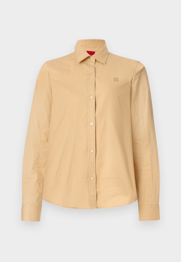THE ESSENTIAL SHIRT - Button-down blouse - open beige4