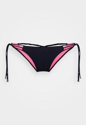 Agent Provocateur LATICIA BRIEF - Spodný diel bikín - black/neon pink