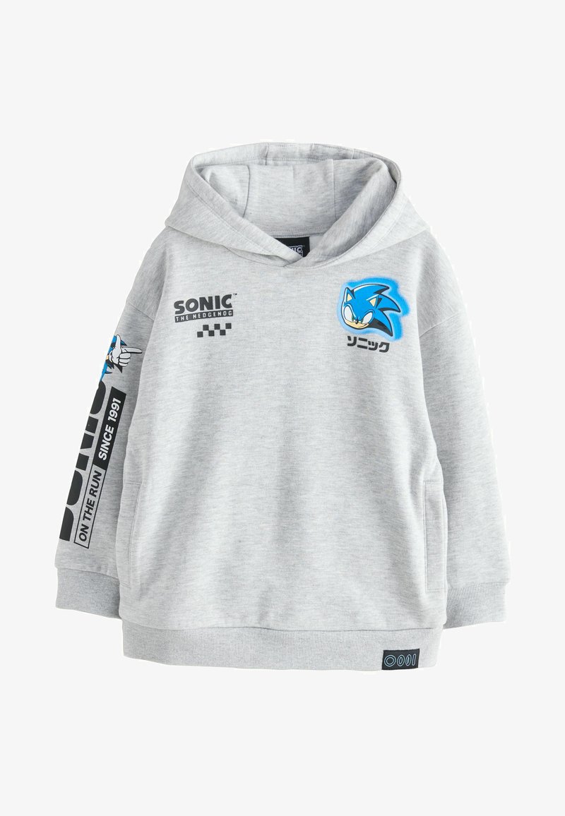 Sweat a capuche bleu grisé coton - MESNIL OS Sweat a capuche bleu grisé coton - MESNIL OS