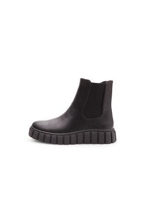 Bottines à plateau - nero