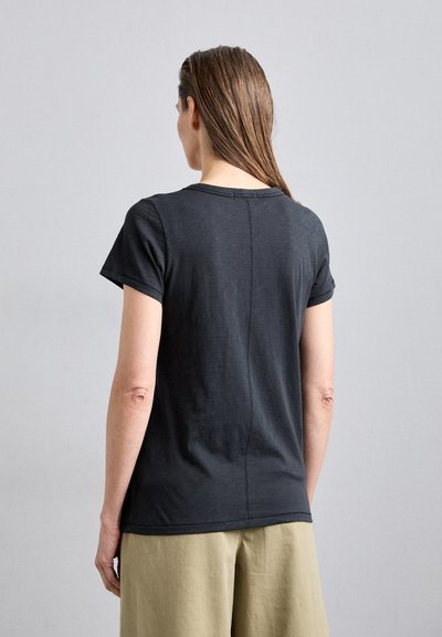 rag & bone THE VEE - Βασικό μπλουζάκι - black