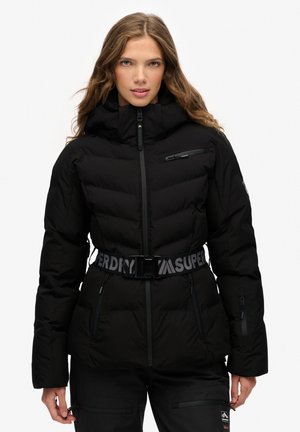 LUXE BELTED - Winterjacke - black