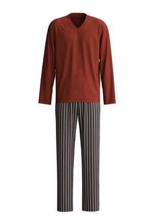 Calida, PYJAMA LANG SET - Pyjama - brick red