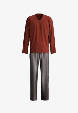 Calida, PYJAMA LANG SET - Pyjama - brick red