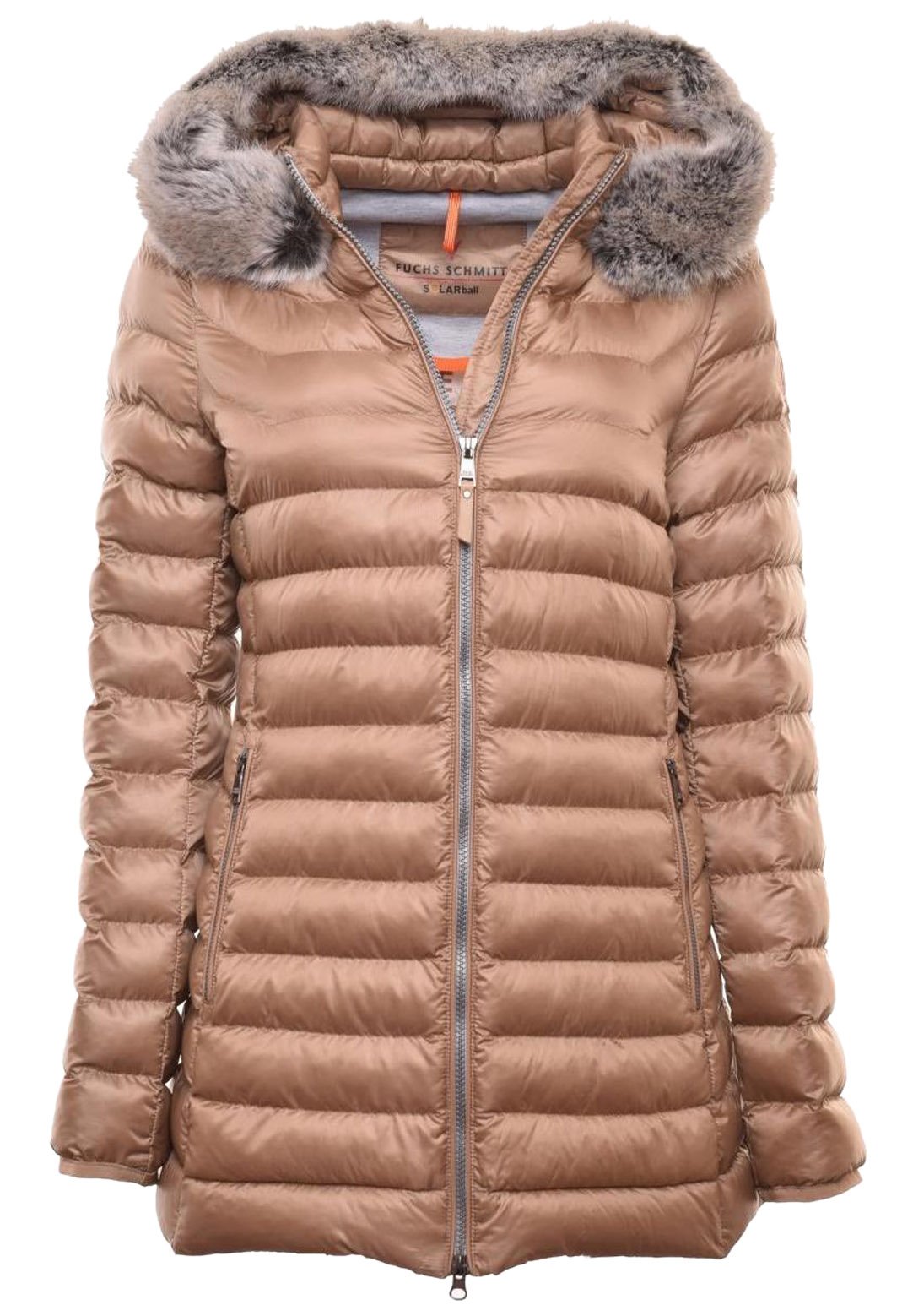 fuchs schmitt daunenjacke braun