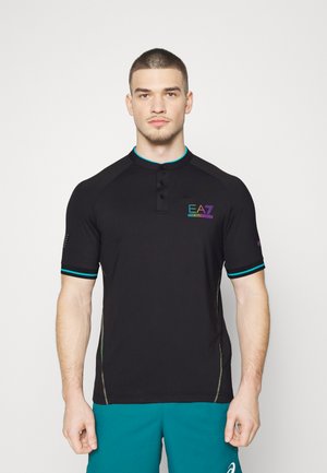 TENNIS PRO SERAFINO - Polo - black