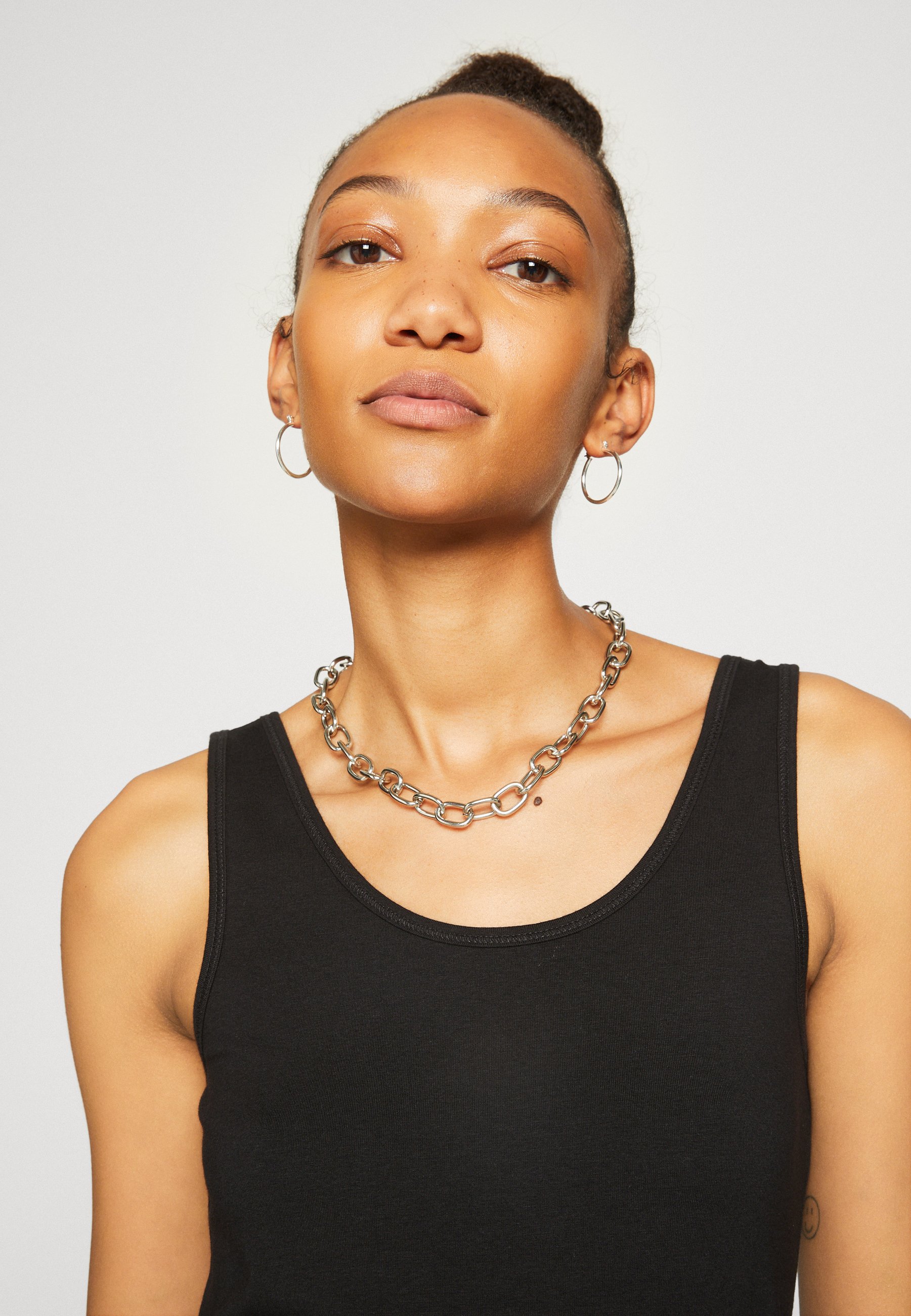 ONLY Canotta Love Tank Top Noos Donna - Confezione Da 3, Cotone Biologico - Foto 2