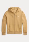 DOUBLE-KNIT FULL-ZIP HOODIE - Zip-up sweatshirt - classic camel