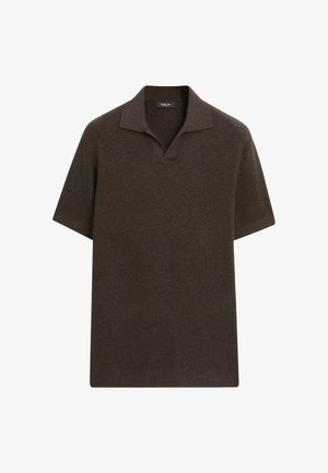 Massimo Dutti, Polo - dark brown