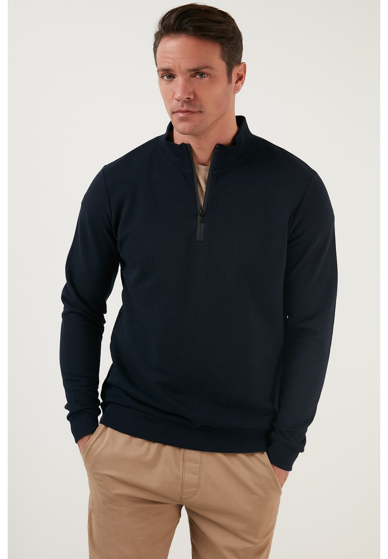 Buratti REGULAR FIT - Sudadera - dark blue