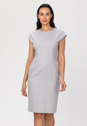 Smart and Joy Robe fourreau - gris