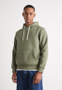 Tommy Hilfiger ESSENTIAL HOODY - Džemperis su gobtuvu - green