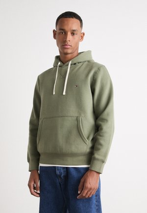 Tommy Hilfiger ESSENTIAL  - Felpa con cappuccio - green