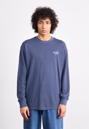 TEE - Hosszú ujjú felső - thunder blue