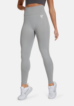 HIGH WAIST - Legíny - light grey