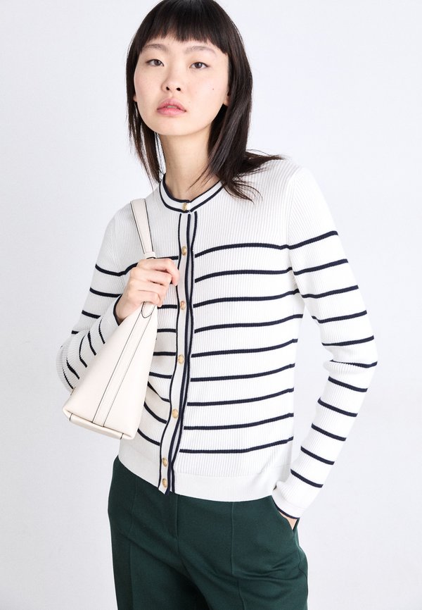 BRETON - Cardigan - cream4