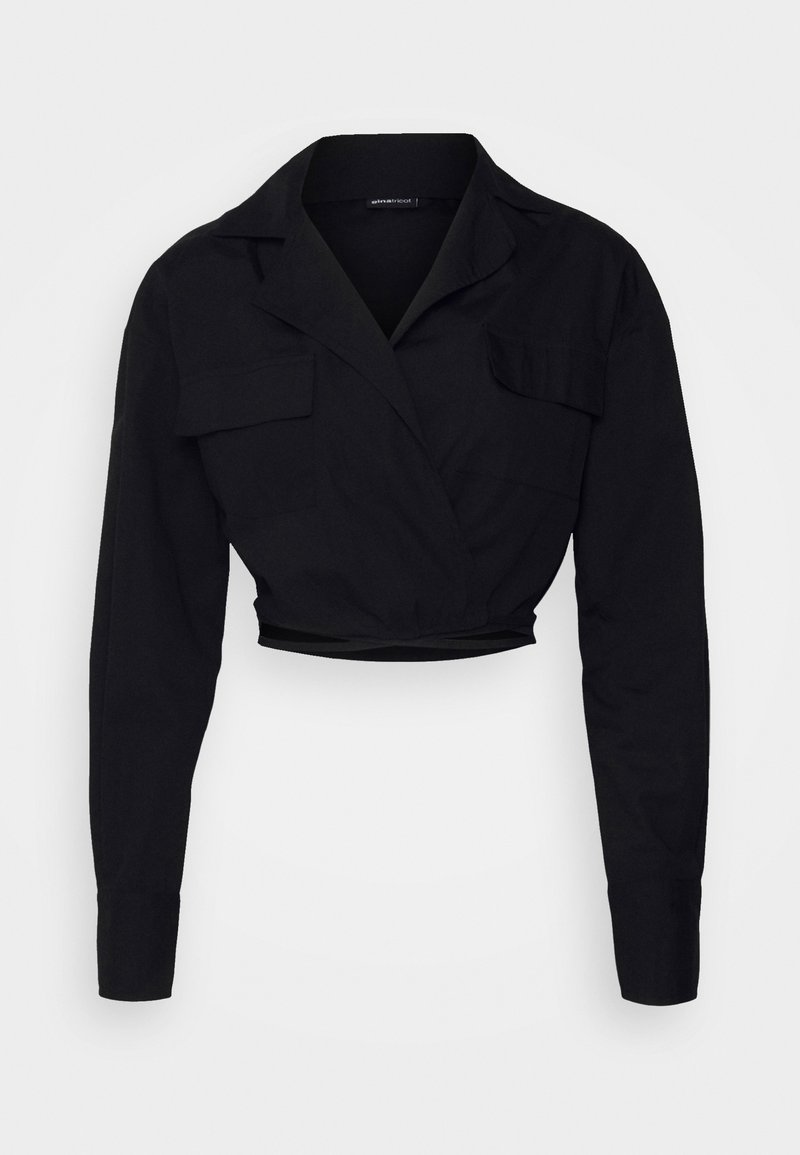 Gina Tricot Petite Blouse zwart Gina Tricot Petite Blouse zwart