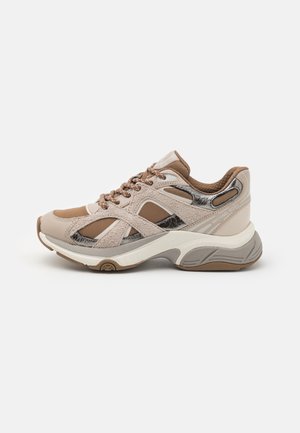 LEO TRAINER - Sneakers basse - driftwood metallic